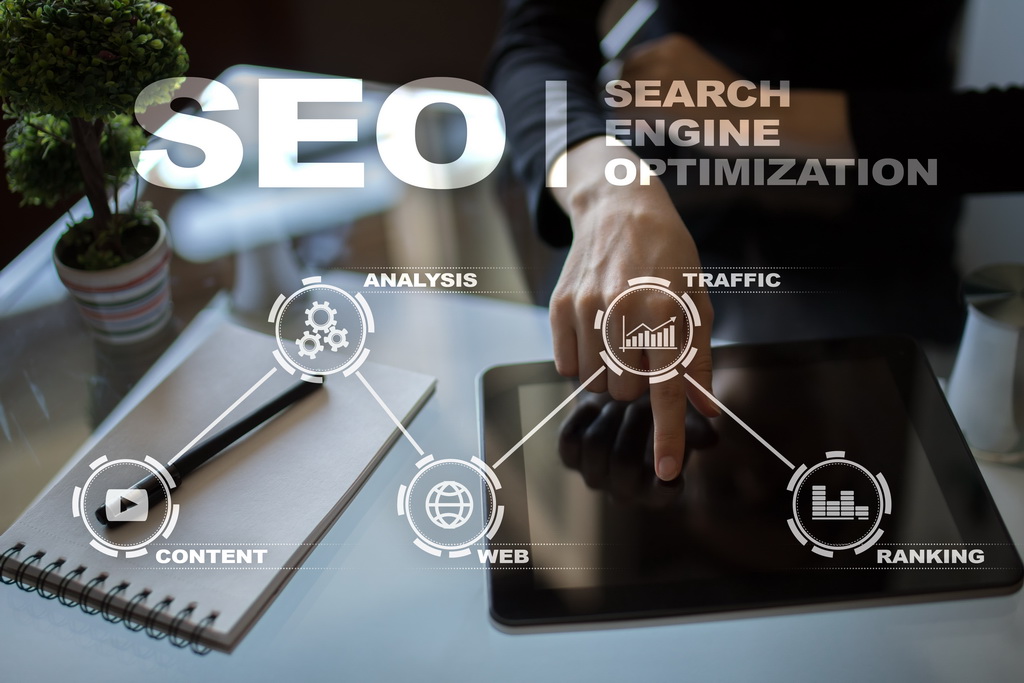 Schemat SEO: analiza, content, strona, ruch i pozycje
